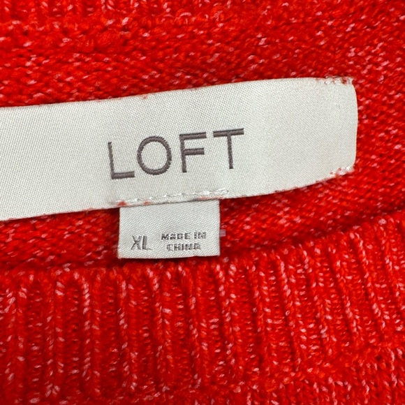 Talbots Red Sweater with Heart Design - Picture 4 of 9